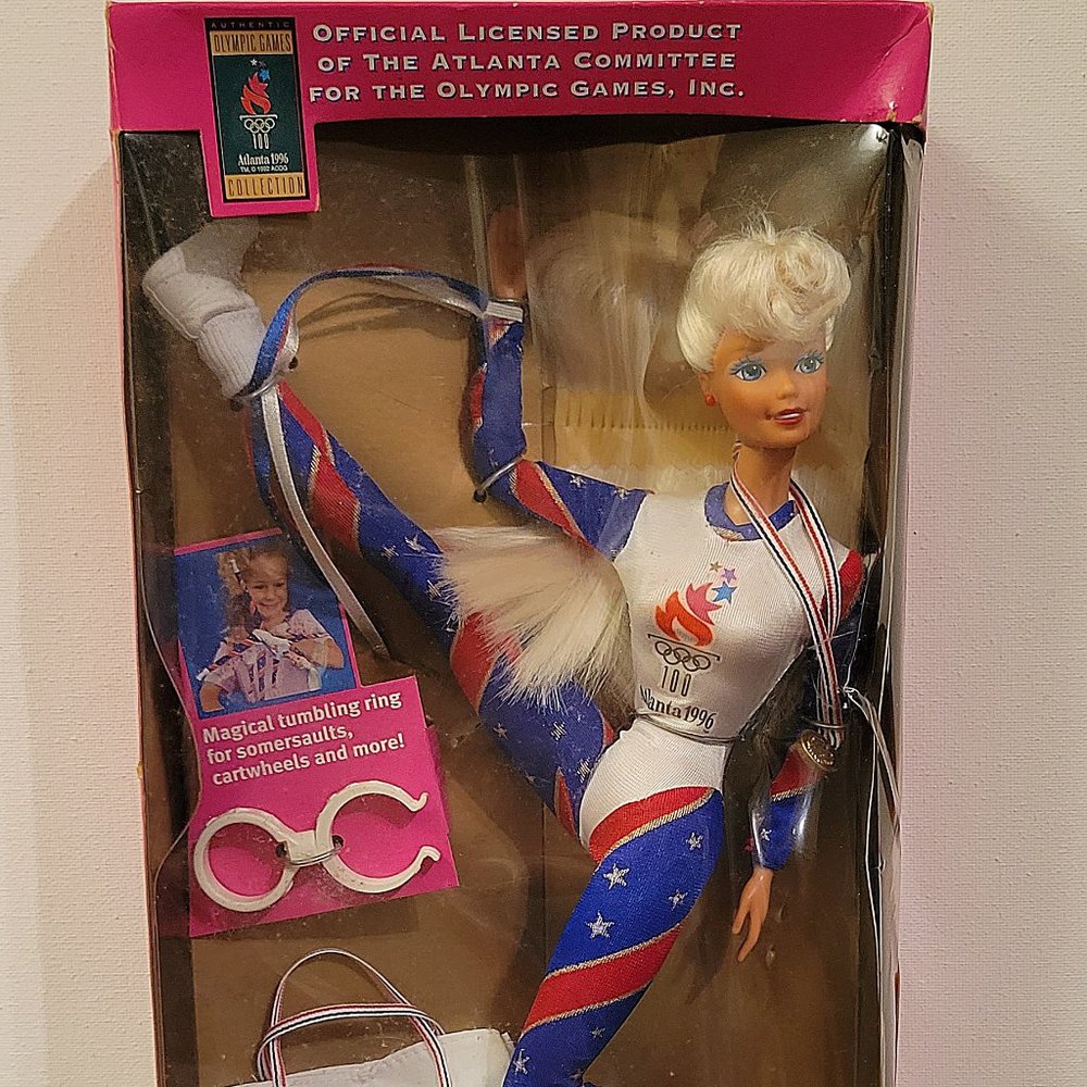 Vintage Olympic Barbie from 1996